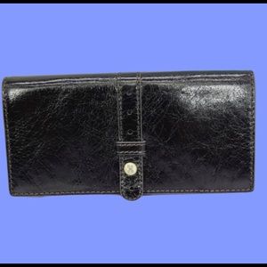HOBO Alta Bifold Continental Wallet in Black NWOT, never used